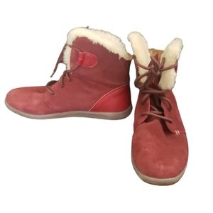 EMU Australia Burgundy Winton Suede Boot - Women Size 8